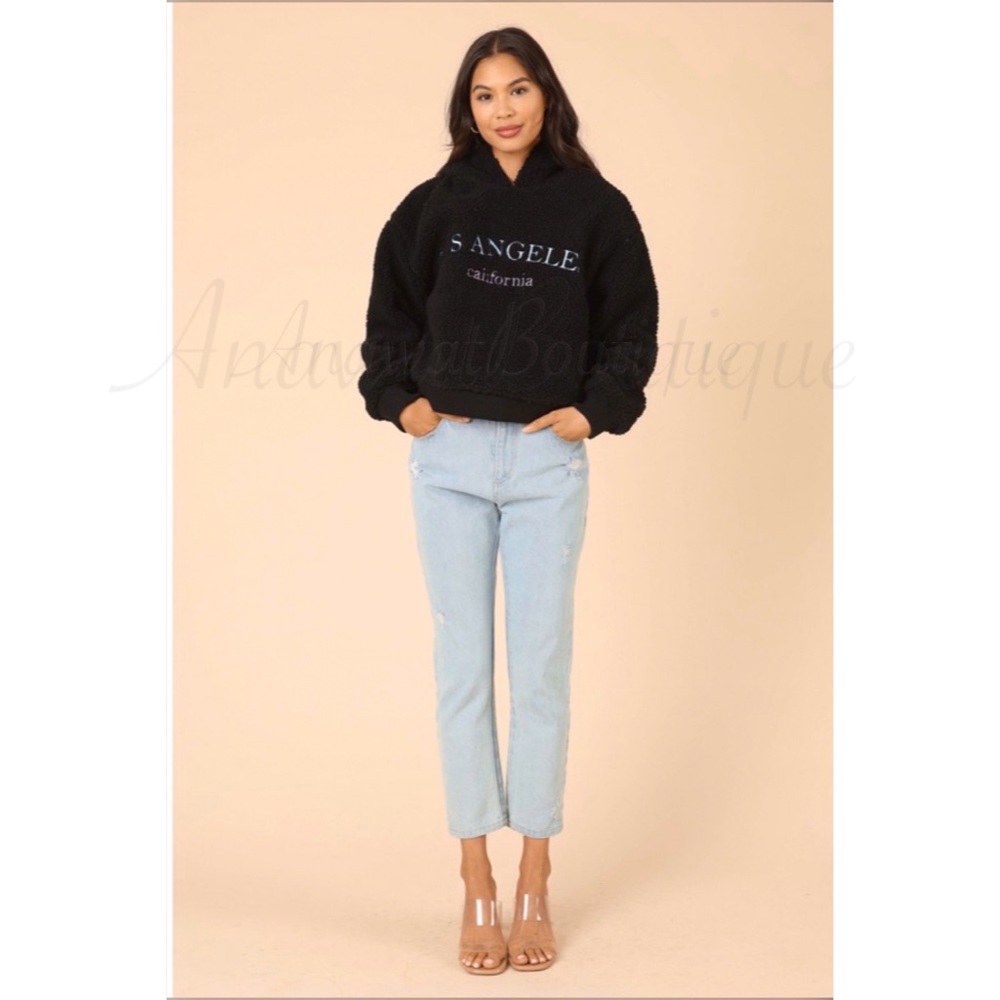 Gracie Sherpa Pullover Hoodie - Picture 7 of 8